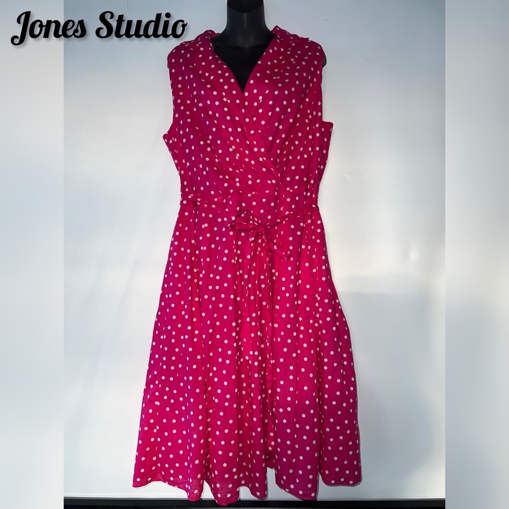 Jones Studio Woman Polka Dot Dress